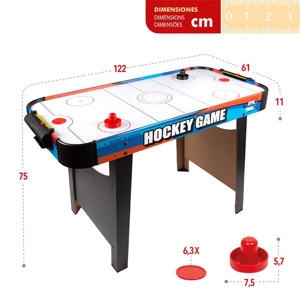 Cb Games Bord Air Hockey Hvid 122 x 61 x 75 cm