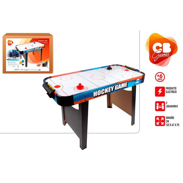 Cb Games Bord Air Hockey Hvid 122 x 61 x 75 cm