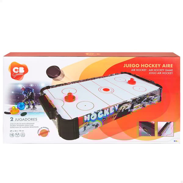 Cb Games Luft Bord Hockey Sort 74x36 cm