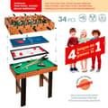 Miniatyrbillede 2 af 10: Color Baby Bord Cb Games 4 Multispil Grøn,Blå 87 x 43 x 73 cm