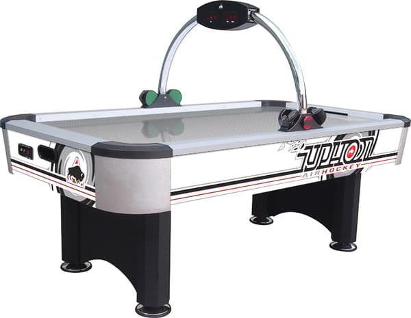 Buffalo Typhoon Air Hockey Bord i rustfrit stål 7 fod