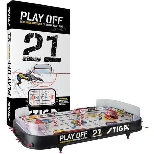 STIGA bordshockeyspel Play off 21 Sverige VS Finlanden