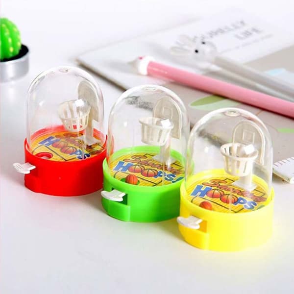 TD® Lot of 10 Mini Basketball Game Under Cloche - Random Model - Leksaksspel för födelsedagsfest för barn