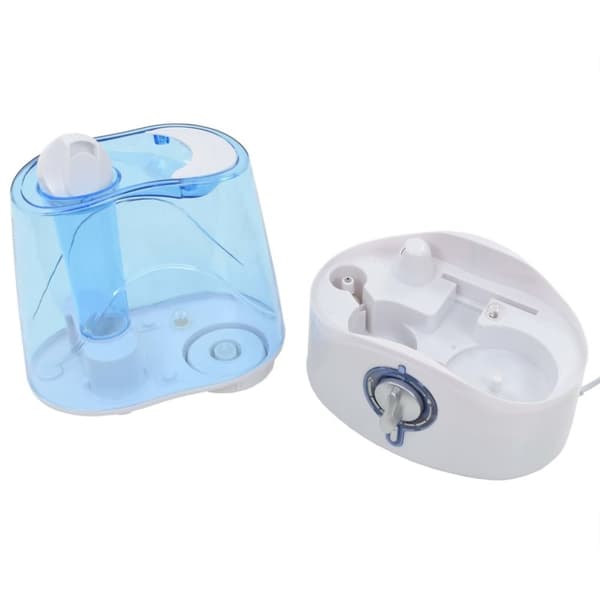 vidaXL Ultrasonisk luftfuktare sval dimma & nattlampa 6 L 300 ml/h