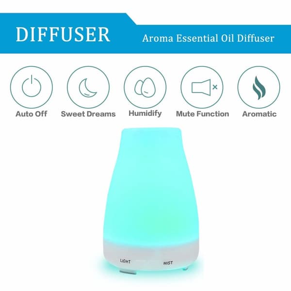 INF Luftfukter og aromalampe  150 ml