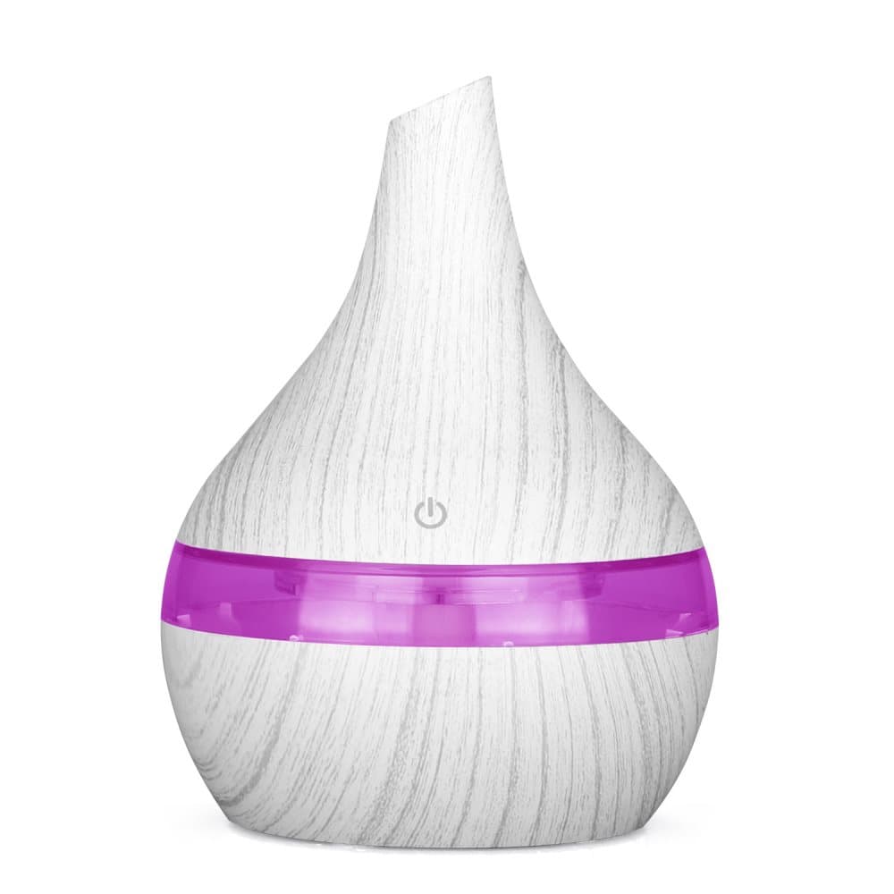 Ilmankostutin, aromihajotin LED-valolla, 300 ml