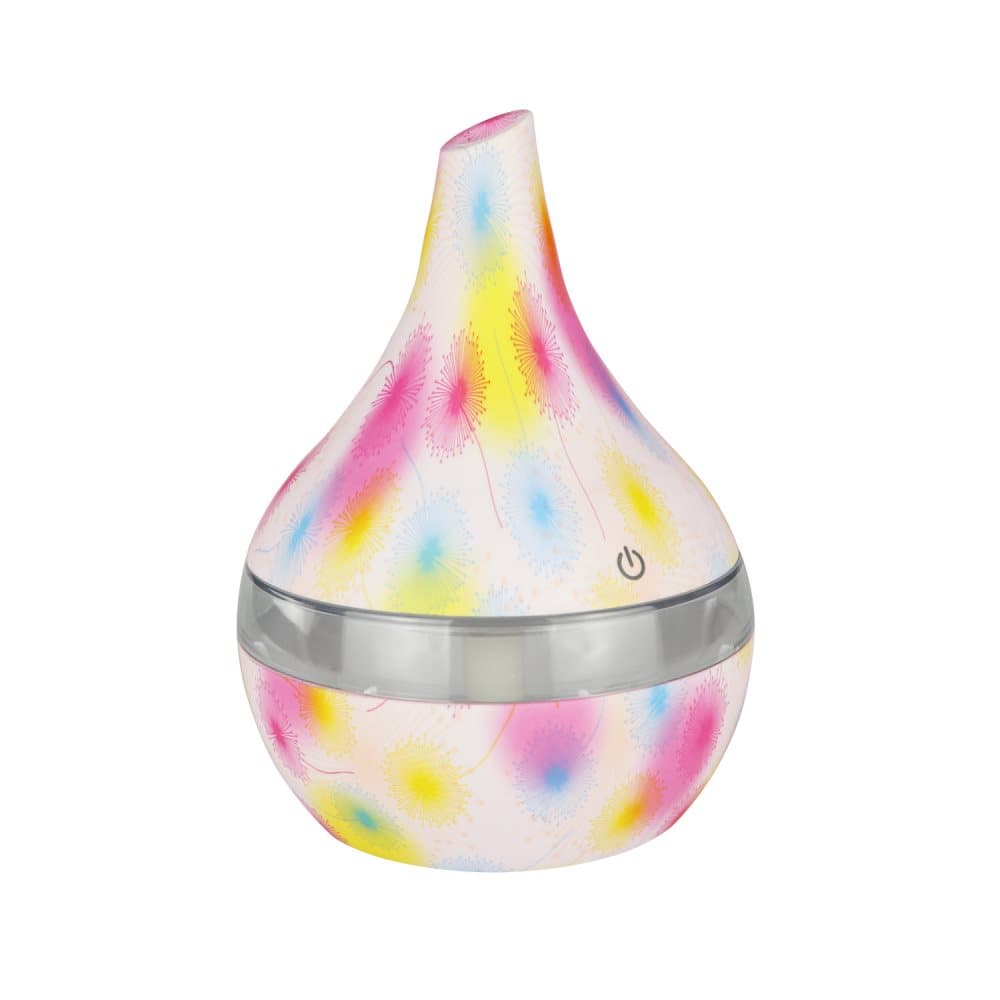Ilmankostutin, aromihajotin LED-valolla, 300 ml