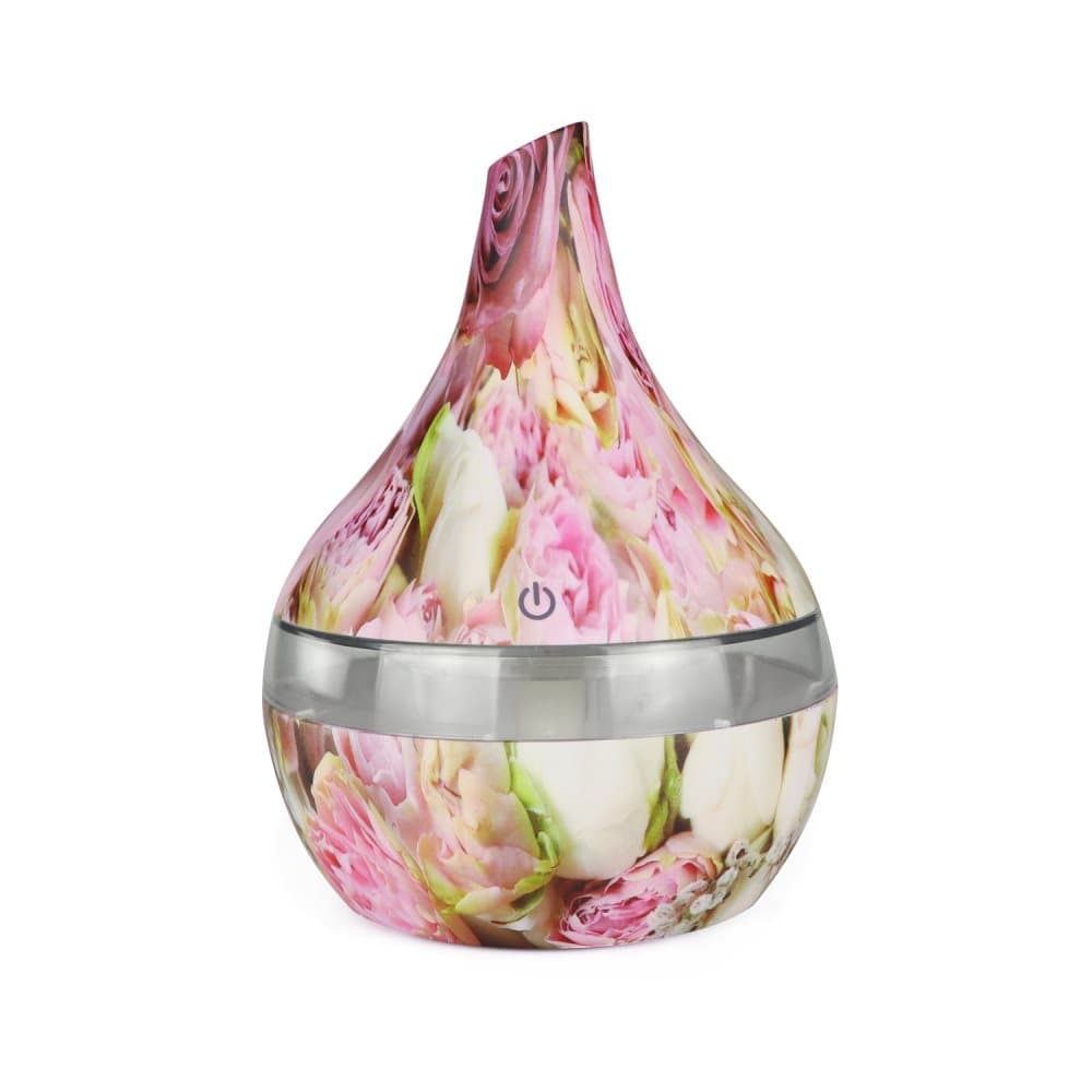Ilmankostutin, aromihajotin LED-valolla, 300 ml