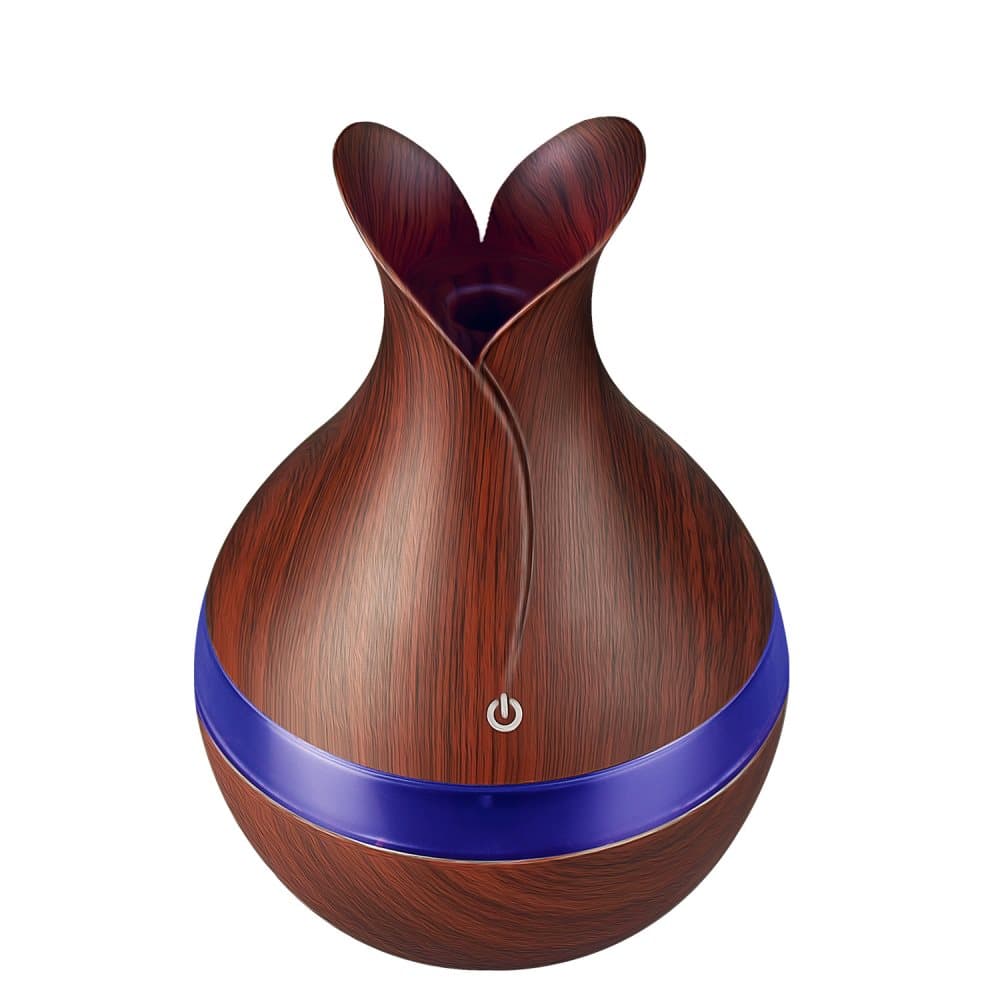 Ilmankostutin, aromihajotin LED-valolla, 300 ml