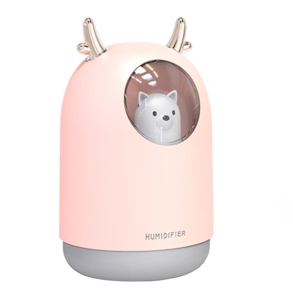 Luftfuktare med Djurfigur, 30 cl - Rosa