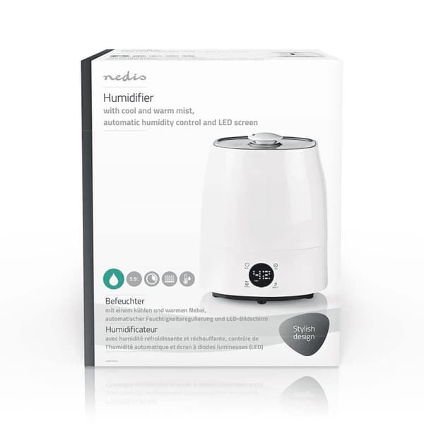 Nedis Luftfuktare 110W - Vit
