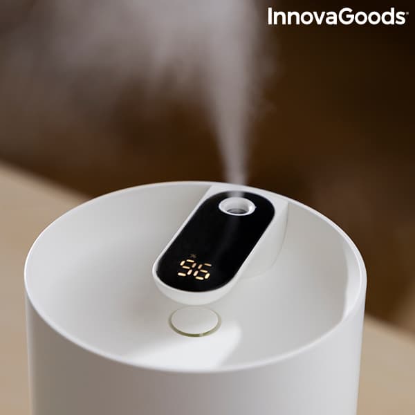 Uppladdningsbar ultraljudsluftfuktare Vaupure InnovaGoods
