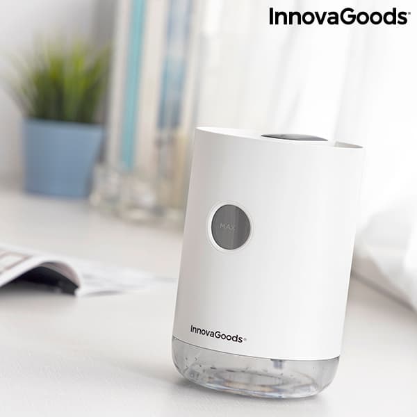 Uppladdningsbar ultraljudsluftfuktare Vaupure InnovaGoods