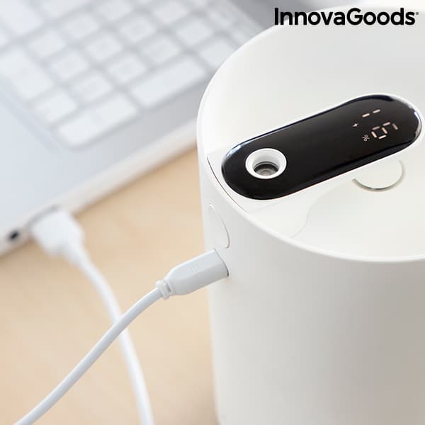 Uppladdningsbar ultraljudsluftfuktare Vaupure InnovaGoods