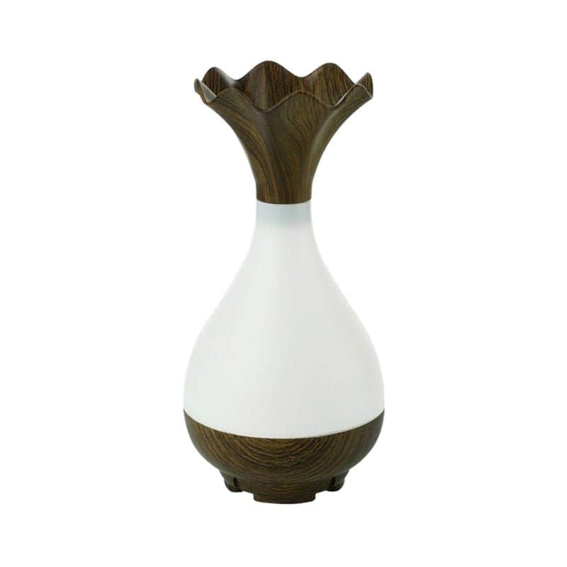 Jade Bottle aromaterapi luftfuktare och lampa - Trä