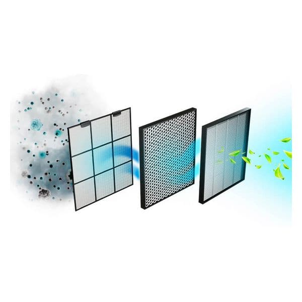 Luftfrisker Cecotec TotalPure 2500 Connected Wi-Fi 20 W Hvit 1 L (60 W)