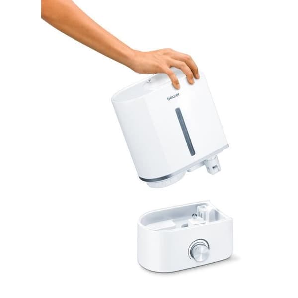 BEURER LB 45 ultraljudsluftfuktare med aromfunktion för rum upp till 30m²
