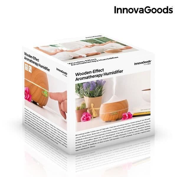 LED aromdiffusor luftfuktare med timer - Luminous luftfuktare Modern och funktionell design