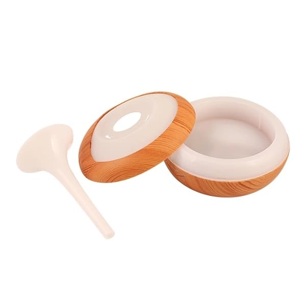 Puinen ilmankostutin LED-valo, vaalea puu 240 ml