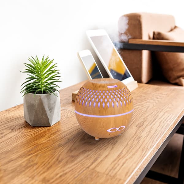 Luftfuktare Aroma diffusor 400 ml 7 LED färg ljus