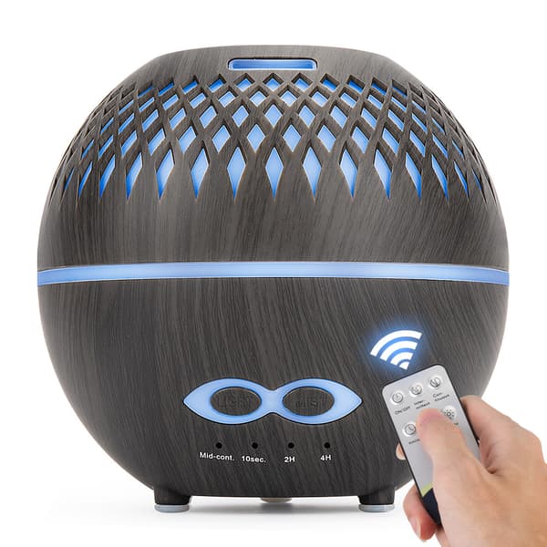 Luftfuktare Aroma diffusor 400 ml 7 LED färg ljus