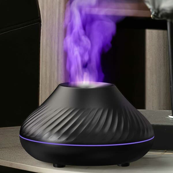 Aroma diffusor luftfugter med flammende glans