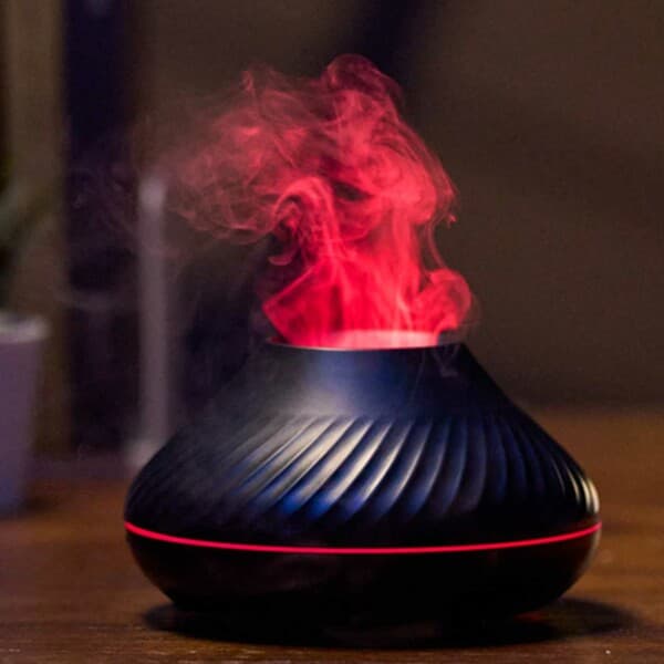 Aroma diffusor luftfugter med flammende glans