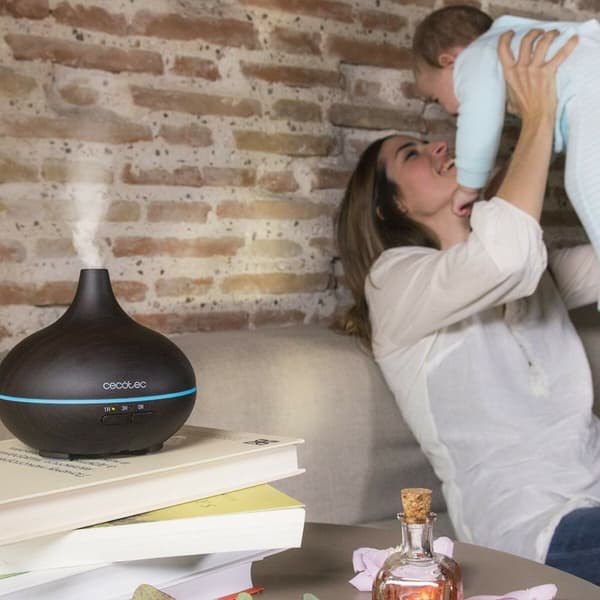 Luftfuktare och doftspridare Cecotec Pure Aroma 150 YIN Svart Plast 150 ml (7 W) (1 antal)