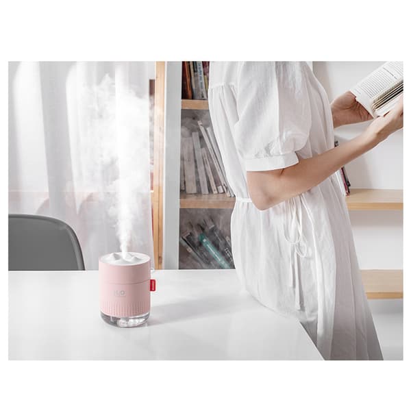 INF 500ml luftfukter med stille drift, automatisk avstenging