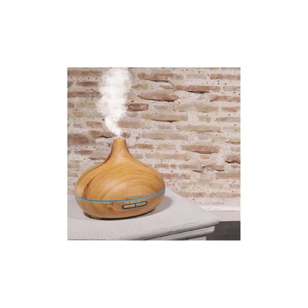 Cecotec Ultrasonic humidifier with aroma diffuser, up to 300-ml tank and 7 LED colours.
