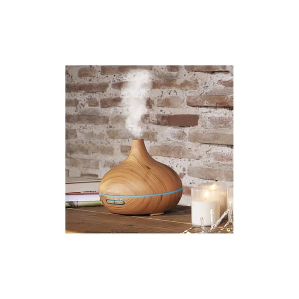 Cecotec Ultrasonic humidifier with aroma diffuser, up to 300-ml tank and 7 LED colours.