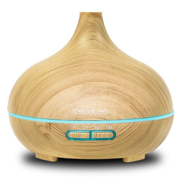 Cecotec Ultrasonic humidifier with aroma diffuser, up to 300-ml tank and 7 LED colours.