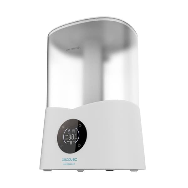 Cecotec 260-ml/h water humidifier for 40 m² and 3.2-litre tank. Display, remote control, touch control, 3 speed settings, timer, and adjustable humid Vit