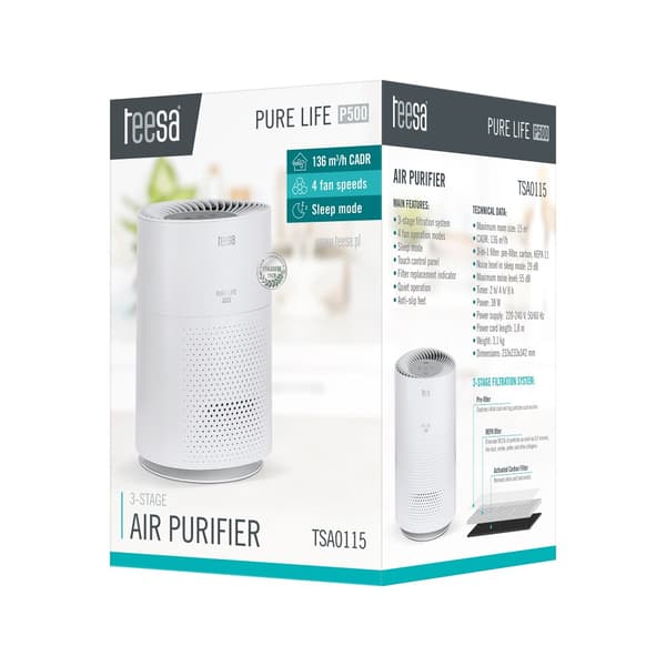 TEESA PURE LIFE P500 luftrenser