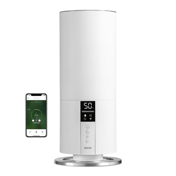 Duux | Beam Mini Smart | Kostutin Gen 2 | Ilmankostutin | 20 W | Vesisäiliön tilavuus 3 L | Soveltuu enintään 30 m²:n huoneisiin | AT Valkoinen