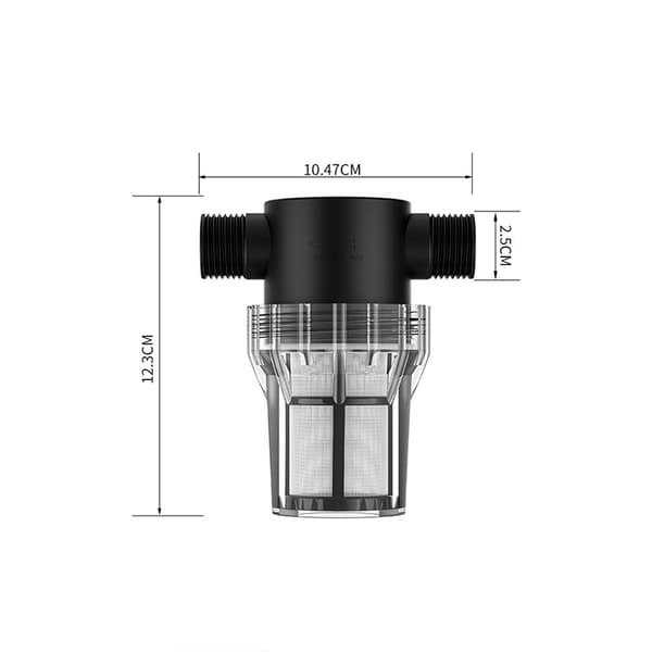 INF Esuodatin 3/4" uroskierteellä 80 Mesh