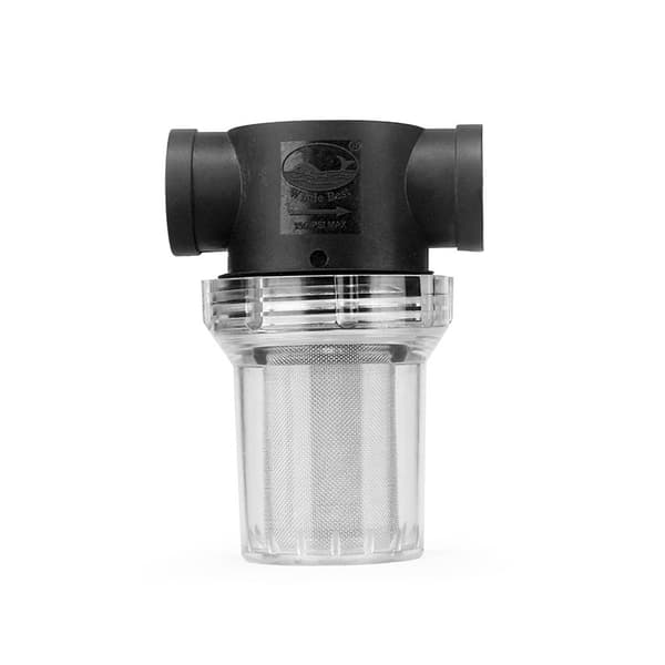 INF Inline vannfilter med 3/4" utvendig gjenge 40 Mesh