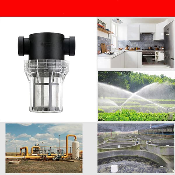 INF Inline vannfilter med 1/2" innvendig gjenge 100 Mesh