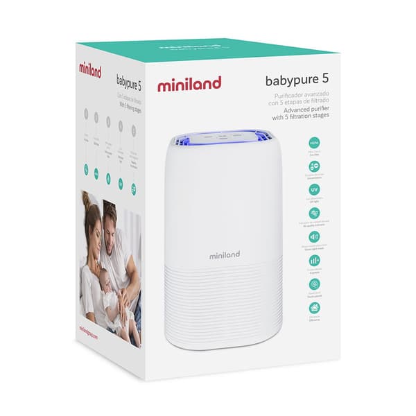 Miniland Babypure Puhdistin 5 Valkoinen One Size / EU Plug