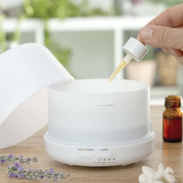 Doftspridare och luftfuktare med flerfärgad LED Steloured InnovaGoods