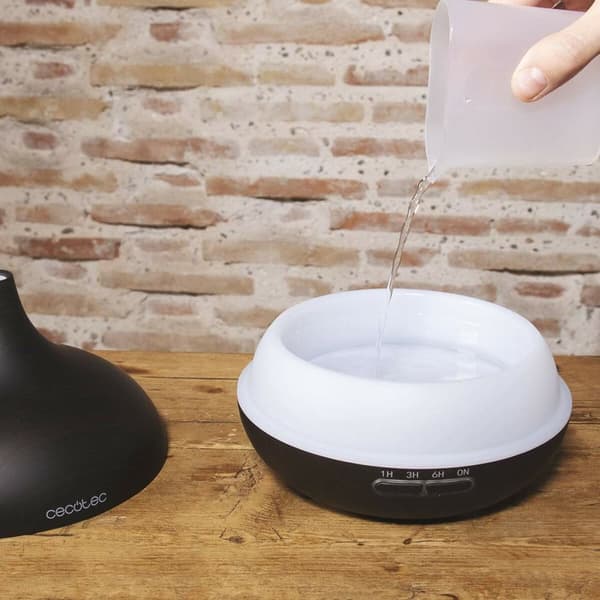 Kosteuttaja ilmanraikastin Cecotec PURE AROMA 300 YIN Musta Alumiini Muovinen 300 ml (2100 W) (1 osaa)