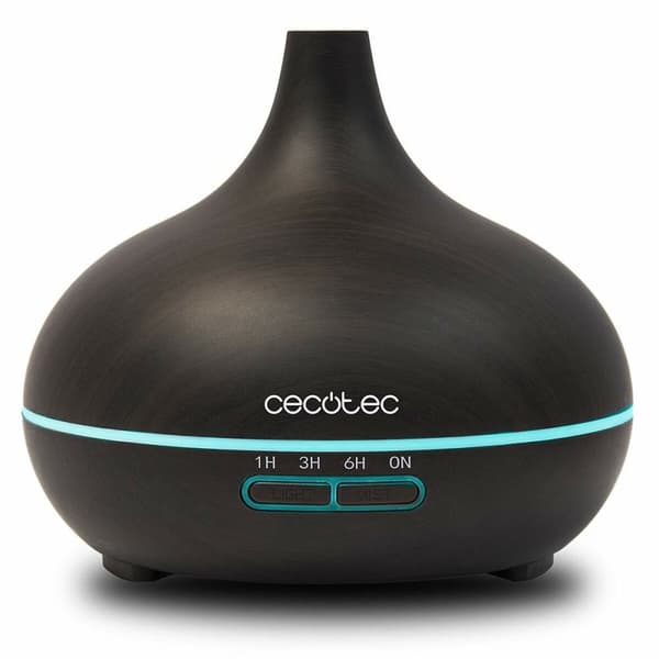 Kosteuttaja ilmanraikastin Cecotec PURE AROMA 300 YIN Musta Alumiini Muovinen 300 ml (2100 W) (1 osaa)