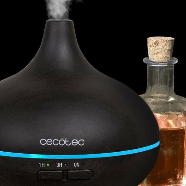 Kosteuttaja ilmanraikastin Cecotec Pure Aroma 150 YIN Musta Muovinen 150 ml (7 W) (1 osaa)