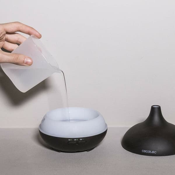 Kosteuttaja ilmanraikastin Cecotec Pure Aroma 150 YIN Musta Muovinen 150 ml (7 W) (1 osaa)