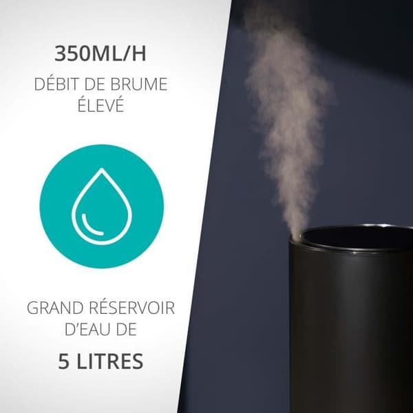 Duux BEAM 2 SVART Luftfuktare DXHU10