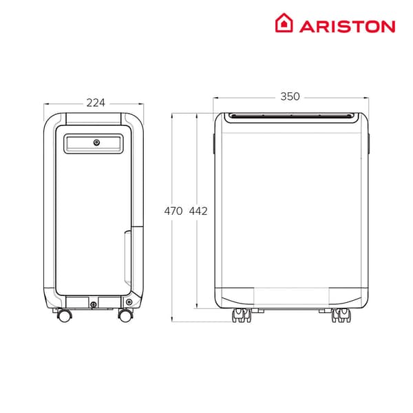Ariston Deos Affugter 12l