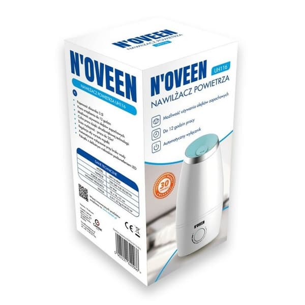 Luftfugter N'oveen UH116 24 W 3,5 L
