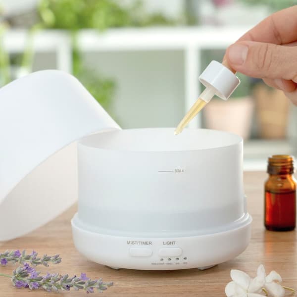 Aromidiffuusori-ilmankostutin monivärisellä LEDillä Steloured InnovaGoods