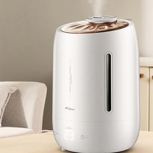 Deerma F600 ultralydsbefugter med 5L tank og touchpanel