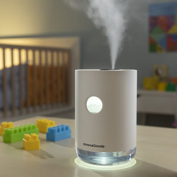 Genopladelig ultrasonisk befugtningsapparat Vaupure InnovaGoods